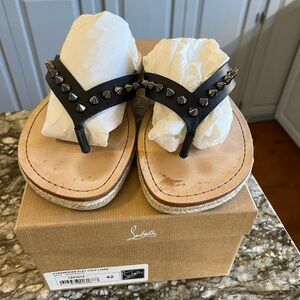 Size 42 Christian Louboutin sandals